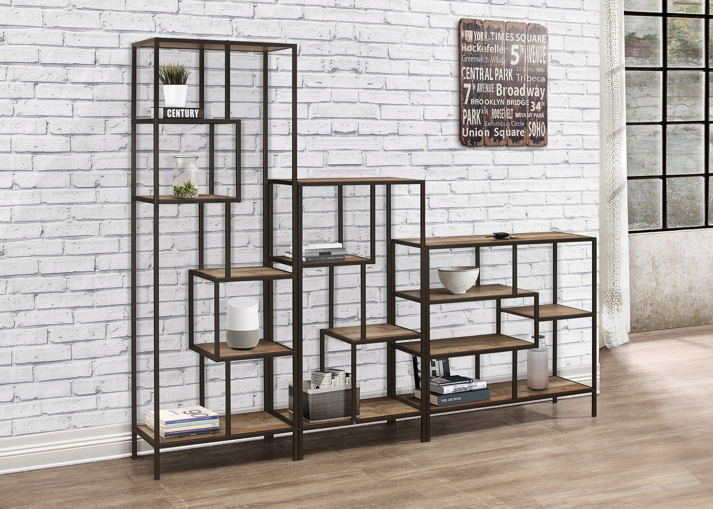 Urban Medium Shelving Unit Brown