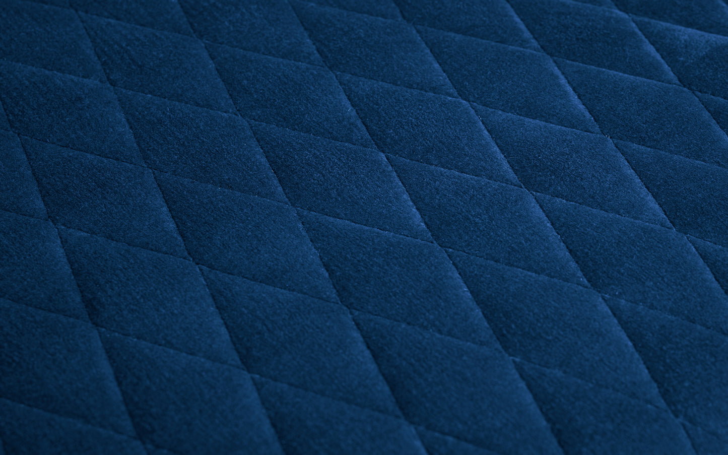 LUXE HIGH BACK BENCH - BLUE